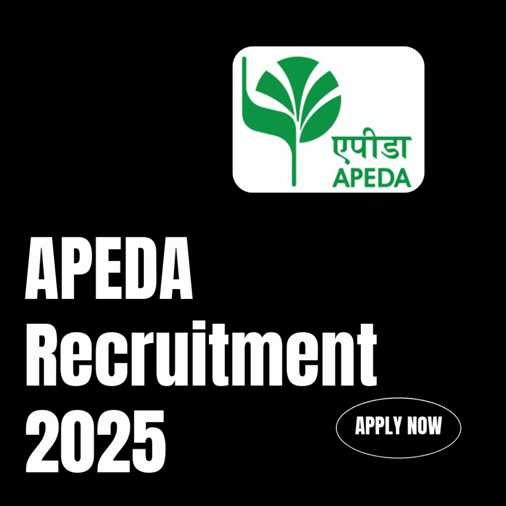 APEDA Recruitment 2025