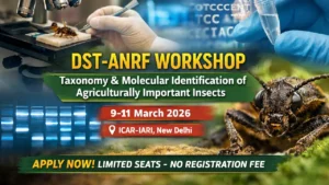 DST-ANRF Workshop 2026 at ICAR-IARI | Apply Now