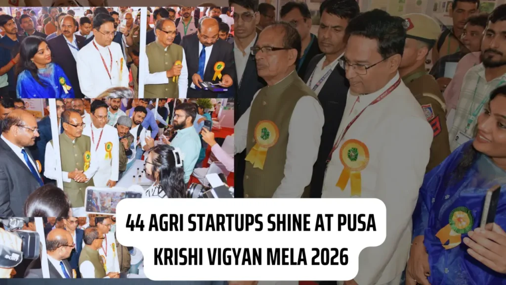 44 Agri Startups Shine at Pusa Krishi Vigyan Mela 2026