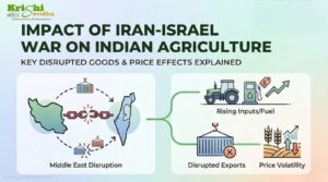 Impact of Iran–Israel Conflict on Indian Agriculture: Fuel Prices, Fertilizer Crisis, and Food Security