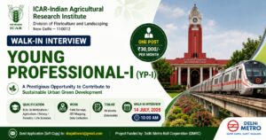 Young Professional-I (YP-I) @ ICAR-IARI Floriculture