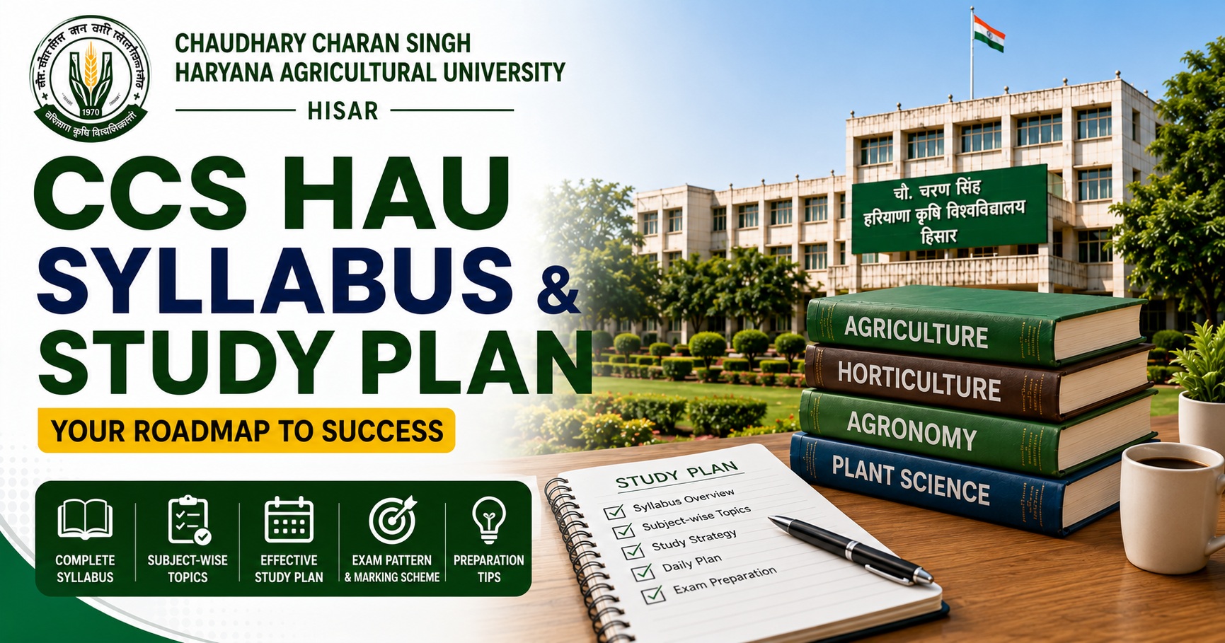 CCS HAU Entrance Syllabus & Study Plan 2026-27