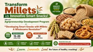 Millet Smart Snacks Agripreneurship Program at ICAR-IARI | 15-20 June 2026