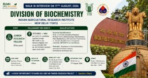 JRF @ ICAR-IARI 2026 – DBT-NE Axone/Akhuni Project