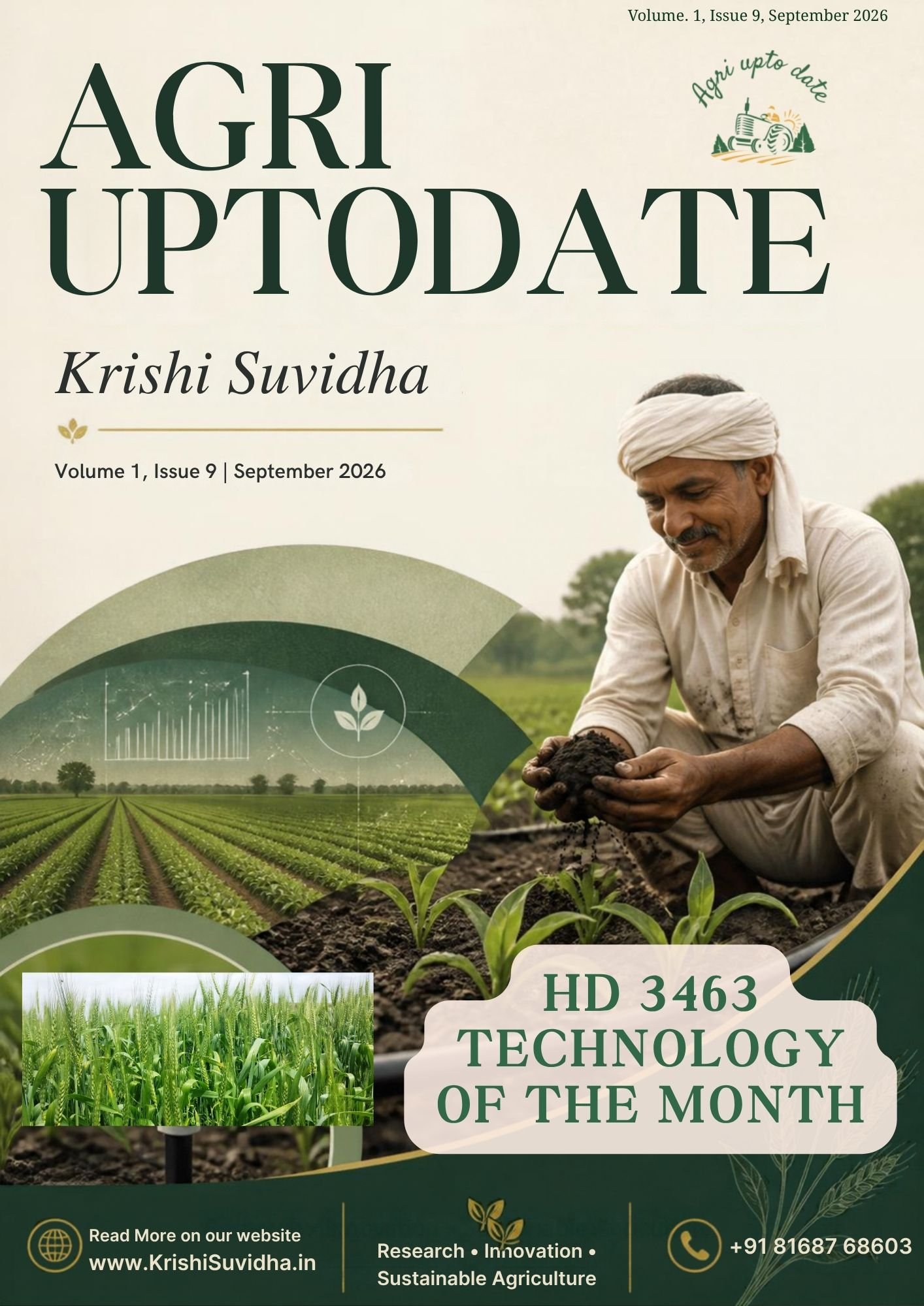 Agri Uptodate Magazine October 2026 - Volume 1 Issue 9